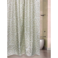 Штора для ванн BATH Snail (беж./сер.) 180х200 (ch1366/8)