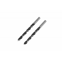 Сверло по дереву ТУНДРА, цилиндрический хвостовик, 6 х 93 мм, 2 шт. 1444187