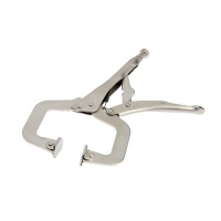 Зажим ручной ТУНДРА, точечный захват, подвижные губки, с фиксатором, 275 мм 4726218