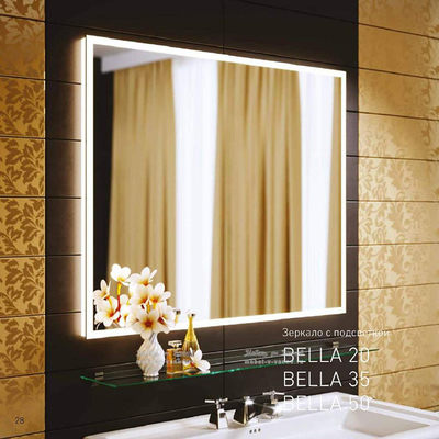 Зеркало BELLA 35-80 р-р: 800х800 (Алаванн)