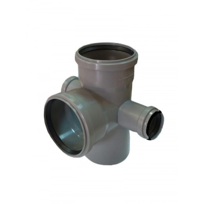 110 крестовина 50*50*110 угол 87 2-х пл. "ПОЛИТРОН" PRO AQUA COMFORT