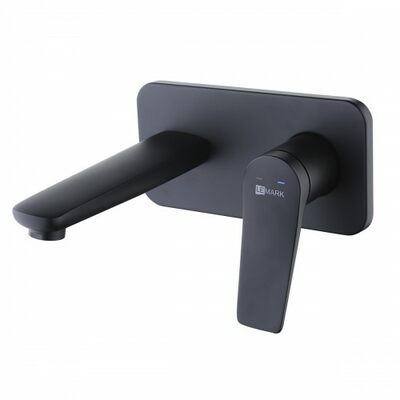 3726BL Бронкс Смеситель для умывальника встраиваемый, ЧЕРНЫЙ LEMARK
