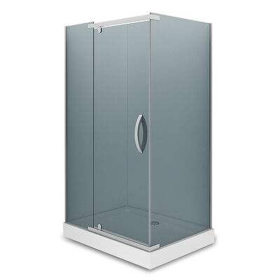 Душевое ограждение ALEX BAITLER AB244-120 (120*90*200) стекло тонированное 8 мм