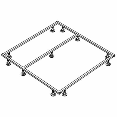 Каркас лит. поддона ESSENTIA 90х90 КВАДРАТ КП00020