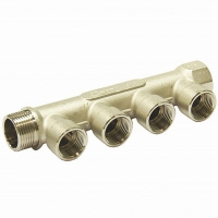 Коллектор 4 вых. (внутренняя резьба) 3/4"х1/2" СТМ C4MF3412 Коллектор 4 вых. (внутренняя резьба) 3/4"х1/2" СТМ C4MF3412