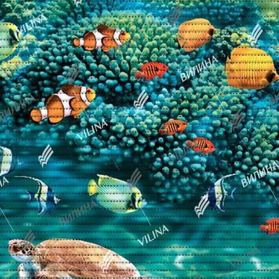 Коврик ВИЛИНА 0,65х15м. напольн. вспененн.ПВХ фотопеч. (цвет FV1) (67510) (Рулон 15 м)