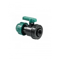 Кран шаровый 50х1 1/2" г/ц ПЭ poel-san