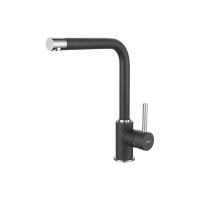 Смеситель Кухня GRANFEST d=35 боковой Г - образный (3651) (графит) Смеситель Кухня GRANFEST d=35 боковой Г - образный (3651) (графит)