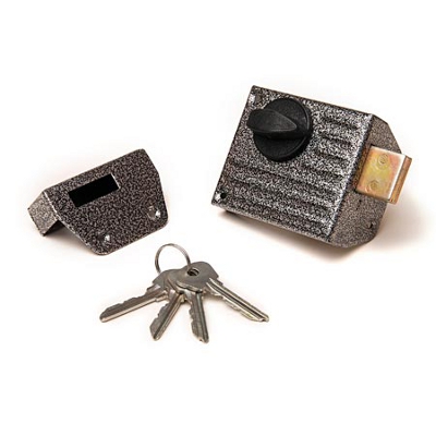 Замок накладной ЗН1-2 серебро (Зенит) Замок накладной ЗН1-2 серебро (Зенит)