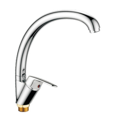 4116-2HB Смеситель Кухня HAIBA шар. d-35 МАКСИ с гайкой хром 4116-2HB Смеситель Кухня HAIBA шар. d-35 МАКСИ с гайкой хром