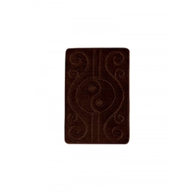 Коврик д/ванны 2 предм. ZALEL 55х85 коричневый Турция