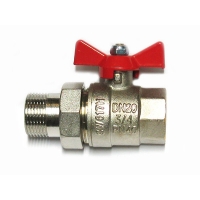 Кран вода VALTEC 3/4" г/ш баб американка (VT.227)