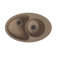 Мойка EWIGSTEIN Elegant W90KF 820*520 1.5 чаши +крыло (темно-бежевый)