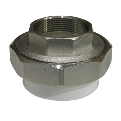 Муфта комб. РАЗЪЁМНАЯ, гайка 75х2 1/2" PP-R Rosturplast ( )