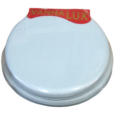 Сиденье д/унитаза мягкое голубое