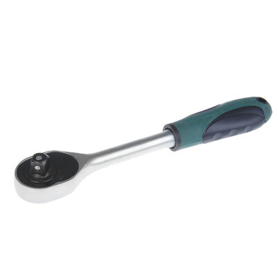 Вороток с трещоткой ТУНДРА, квадрат 1/2", 48 зубьев, CrV 1799947