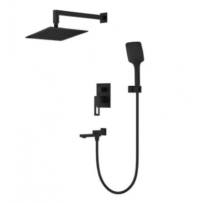 G7117-6 Смеситель Ванна-Душ GAPPO встраиваемый с 3-функциями, излив-переключатель на лейку (черный) G7117-6 Смеситель Ванна-Душ GAPPO встраиваемый с 3-функциями, излив-переключатель на лейку (черный)