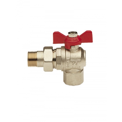 Кран вода RR 1/2" баб американка угл. (364 C) Кран вода RR 1/2" баб американка угл. (364 C)