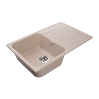 Мойка GRANFEST-QUARZ (ECO) - 78 1 чаша+крыло 740*480 мм (ПЕСОК)(без сифона) Мойка GRANFEST-QUARZ (ECO) - 78 1 чаша+крыло 740*480 мм (ПЕСОК)(без сифона)
