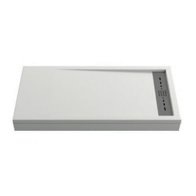 Поддон STELLA мрамор 140х80 БЕЛЫЙ (без автослива) ЛП00150