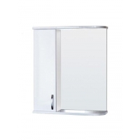 Зеркало-шкаф "Сити-60" левый (белый) 594х669х150