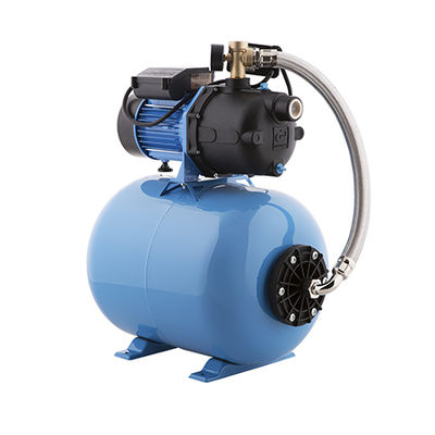 Насосная станция Джамбо 70/50 П-50 (1,1 кВт 70 л/мин, глубина всасывания 9м, выс. подъема 50м, пластик. корп., ГА-50л)