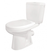 Унитаз-компакт "Анимо" (косой вып., с 2-кн. арм., нижн. подв., сиденье дюро&soft-close)