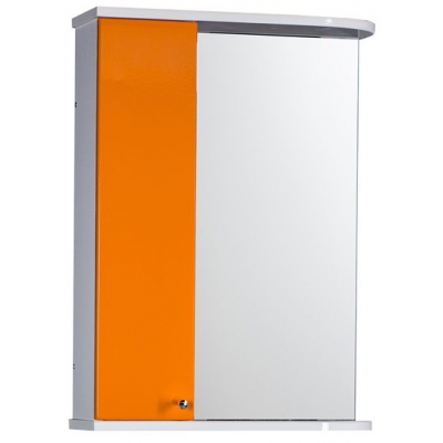 Зеркало-шкаф "София" левый (мандарин) 525*700*180