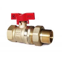 КРАН ВОДА 11Б27п1 ДУ-20 SANTREK Aqua PRO 3/4" американка баб (170)