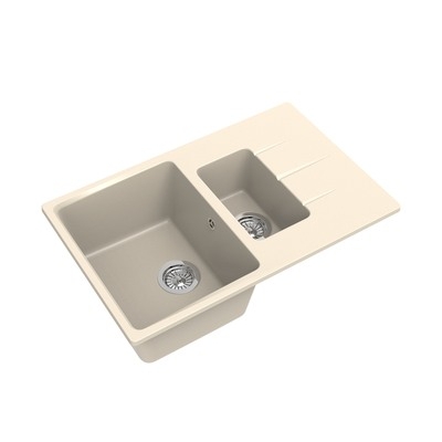 Мойка EWIGSTEIN Gerd 60 KF (крем) 1,5 чаши+крыло 780*500мм Мойка EWIGSTEIN Gerd 60 KF (крем) 1,5 чаши+крыло 780*500мм