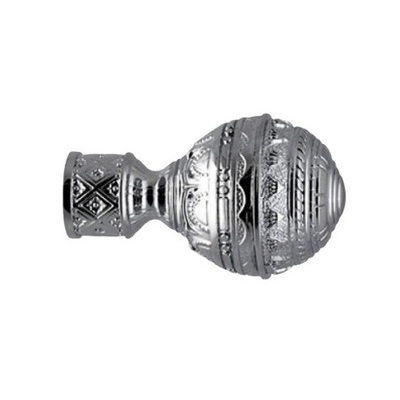 Наконечник Карино (набор 2 штуки) D25 хром (А257-25)