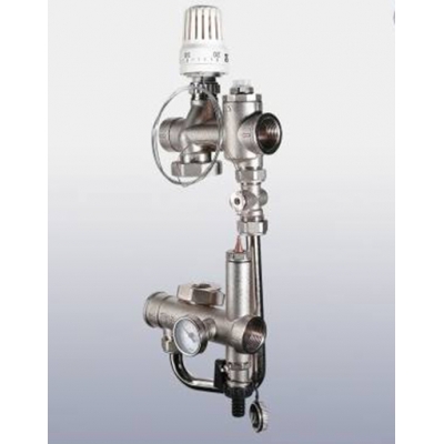 Насосно-смесит. узел, без насоса, монт. длина насоса 130 мм (VT.VALMIX.0.130) (система теплый пол)