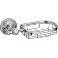 S-005832A Мыльница решетка настенная/Хром