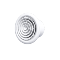 Вентилятор AURAMAX RF-4S С/RF-4 С осевой вытяжной, с обратным клапаном d=100 Вентилятор AURAMAX RF-4S С/RF-4 С осевой вытяжной, с обратным клапаном d=100