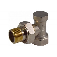 Запорный клапан для радиатора УГЛОВОЙ 3/4" (нижний) СТМ ТЕРМО (CARAVL34)
