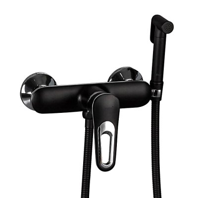 2049-6 Смеситель для Душа Frap шар. d-35 (черный/хром) *