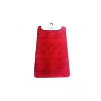 Коврик д/ванны 1 предм. ZALEL 55*85- красный Турция