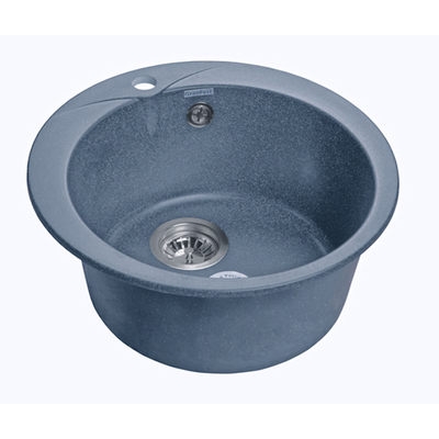 Мойка GRANFEST GF-R480 D =470 мм, круглая (графит)