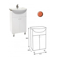 Подстолье "Глория-60" (апельсин) 2 двери под умыв. "Эрика - 61" 600х800х290 Подстолье "Глория-60" (апельсин) 2 двери под умыв. "Эрика - 61" 600х800х290