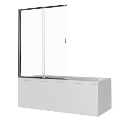 Шторка SCREEN SL-100-C-B (2 ств.сдвижная со скрытым доводч, ст Прозр.4мм. чёрн.проф.) ПД00117 Шторка SCREEN SL-100-C-B (2 ств.сдвижная со скрытым доводч, ст Прозр.4мм. чёрн.проф.) ПД00117