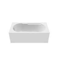 Ванна акрил "ГОА" 160х70 в компл. с каркасом (без фолдона) БЕЗ АВТОСЛИВА