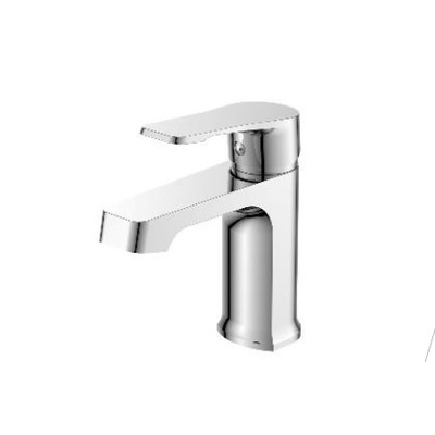 DR23011 Смеситель одноручный для умывальника монолитный, хром