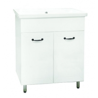 Подстолье "Вегас 80" 2 дв. (Белый софт) под умыв."Como-80" 765*800*430