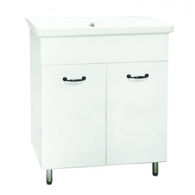 Подстолье "Вегас 80" 2 дв. (Белый софт) под умыв."Como-80" 765*800*430 Подстолье "Вегас 80" 2 дв. (Белый софт) под умыв."Como-80" 765*800*430