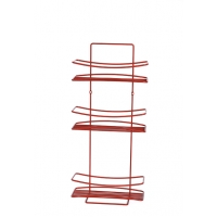 Полка прямая 3 яруса 4897-3 СТК высокая (красная) РОССИЯ Полка прямая 3 яруса 4897-3 СТК высокая (красная) РОССИЯ