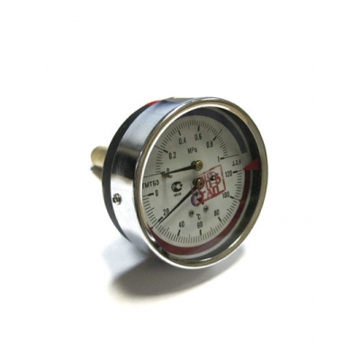 Термоманометр ТМТБ-31Т Dy80 с ЗАДНИМ подключением 1/2", 10 бар (0-1,0 МPа) 0-120 (ТМТБ-31Т) Термоманометр ТМТБ-31Т Dy80 с ЗАДНИМ подключением 1/2", 10 бар (0-1,0 МPа) 0-120 (ТМТБ-31Т)