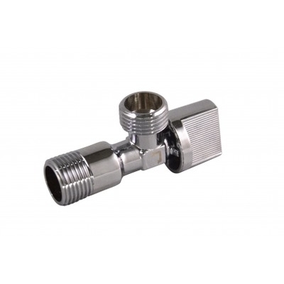 Кран угловой СТМ 1/2х1/2 ш/ш с отражателем, баб. CAME1212 Кран угловой СТМ 1/2х1/2 ш/ш с отражателем, баб. CAME1212