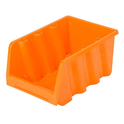 ЛОТОК ДЛЯ МЕТИЗОВ 390х240х180мм Оранжевый ("М-пластика") (М 2978)