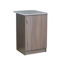 Рабочий стол 40 цвет дуб темный ,стол. ГРАНИТ (ЛДСП)