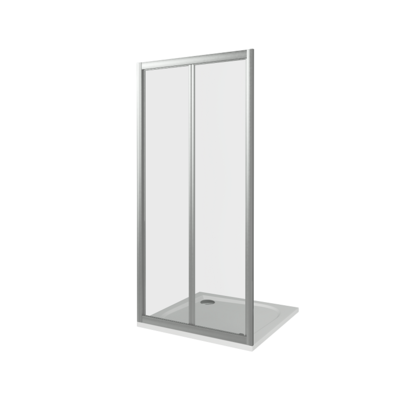 Душ.ограждение INFINITY SD- 80-C-CH стекло Прозрачное 4мм (без поддона и автослива)